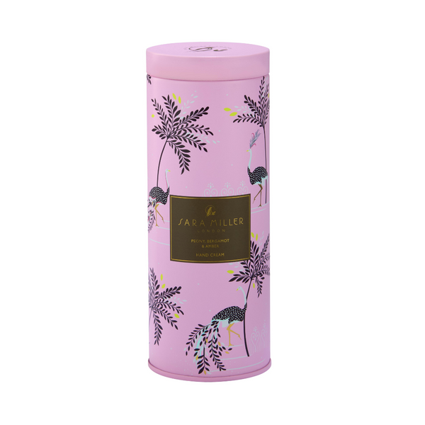 Heathcote & Ivory Savannah Hand Cream In Ostrich & Palms Gift Tin 100ml