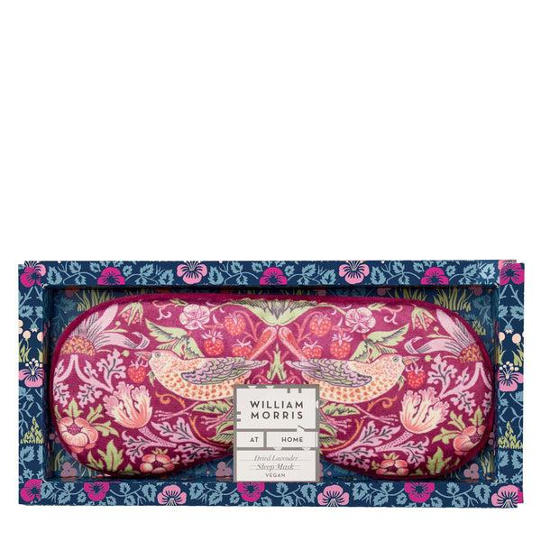 heathcote & ivory Strawberry Thief Lavender Sleep Mask