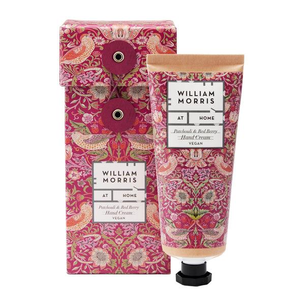 heathcote & ivory Strawberry Thief Patchouli & Red Berry Hand Cream