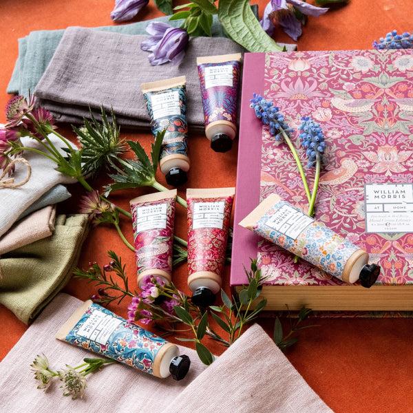 Heathcote & Ivory Strawberry Thief Patchouli & Red Berry Hand Cream Library