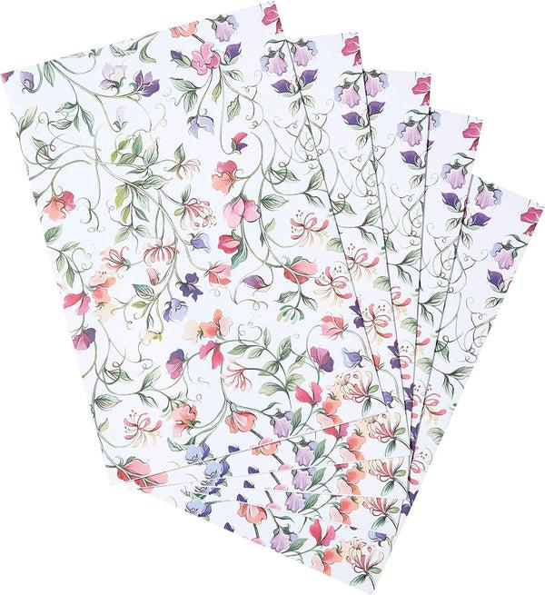 Heathcote & Ivory Sweet Pea & Honeysuckle Fragranced Drawer Liners