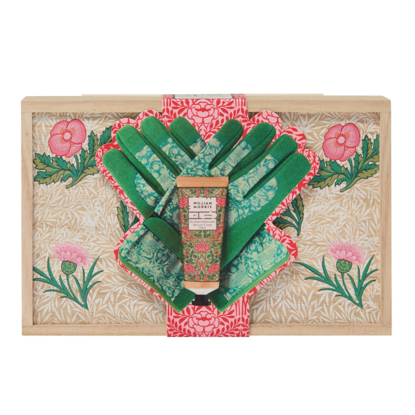 Heathcote & Ivory The Modern Homemaker Gardening Glove Gift Set With Wooden Box