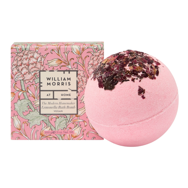 heathcote & ivory The Modern Homemaker Rose Petal Bath Bomb 200g