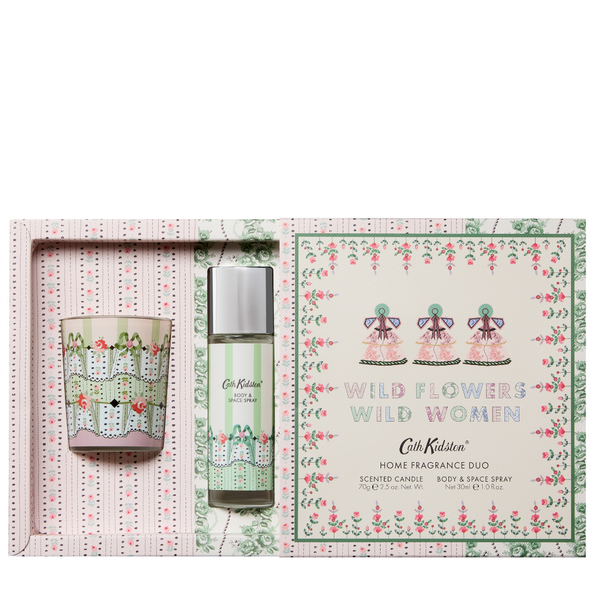 heathcote & ivory Wild Flowers Wild Women Home Fragrance Duo Gift Set