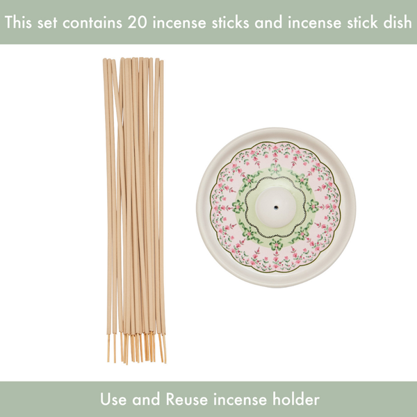 Heathcote & Ivory Wild Flowers Wild Women Incense Set