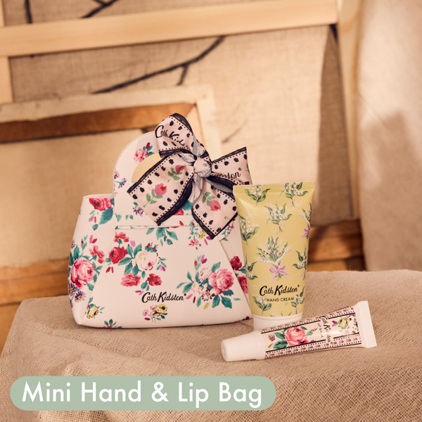 Heathcote & Ivory Wild Flowers Wild Women Mini Hand & Lip Bag Gift Set