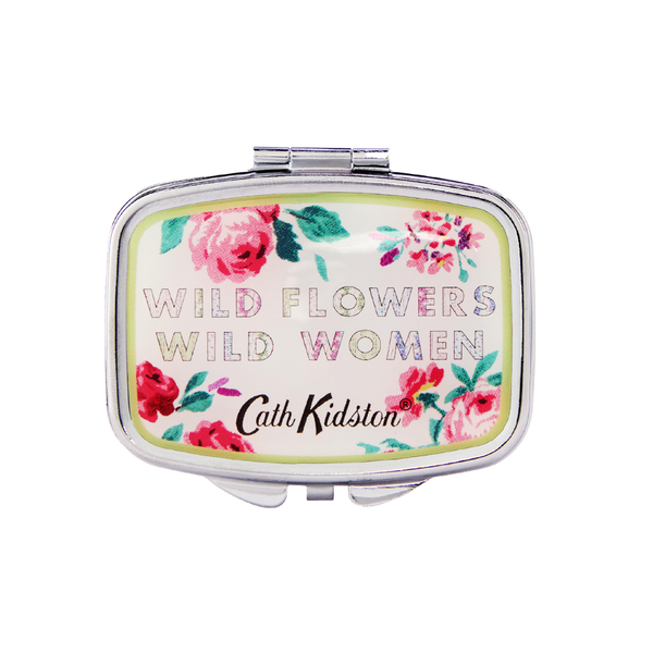 heathcote & ivory Wild Flowers Wild Women Mirror Compact Lip Balm 6g