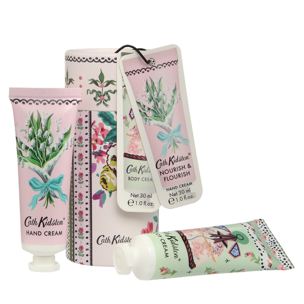 heathcote & ivory Wild Flowers Wild Women Nourish & Flourish Gift Set