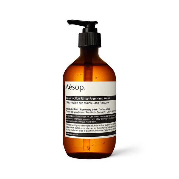 heaven scent Aesop Resurrection Rinse-Free Hand Wash