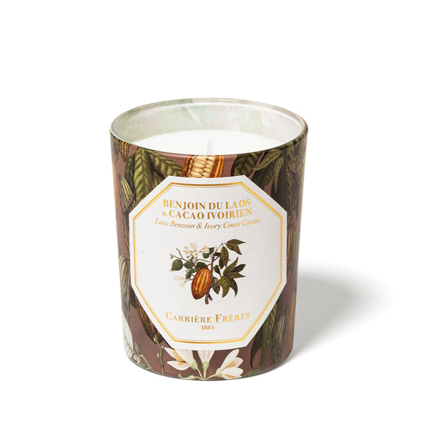 heaven scent Carrière Frères Benzoin and Cacao Scented Candle