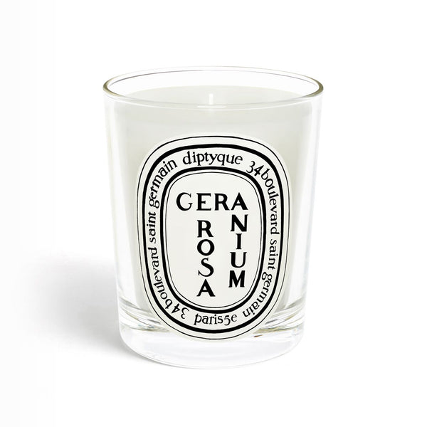 heaven scent Diptyque Geranium Rosa duftlys