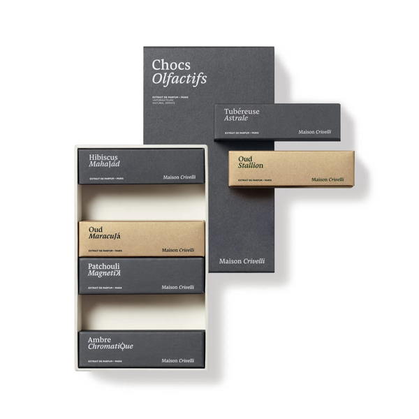 heaven scent Maison Crivelli Adventure set Chocs Olfactifs 6x5ml