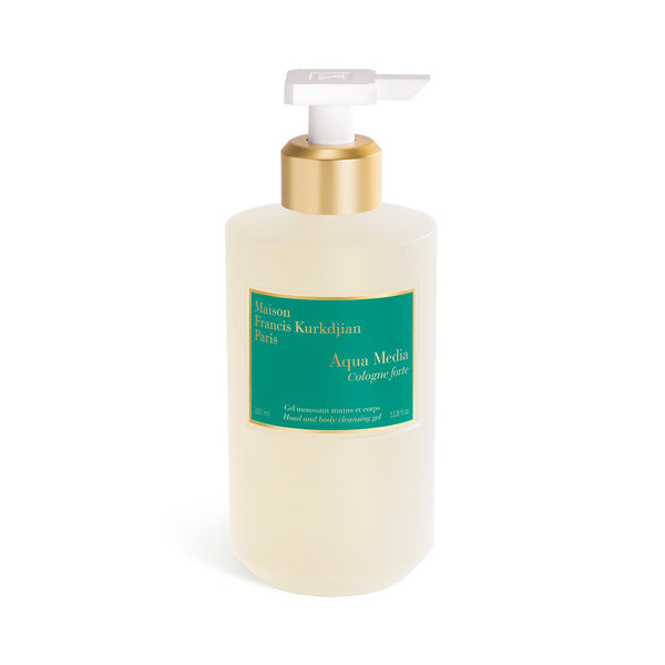 heaven scent Maison Francis Kurkdjian Aqua Media Cologne forte Hand & Body cleansing gel