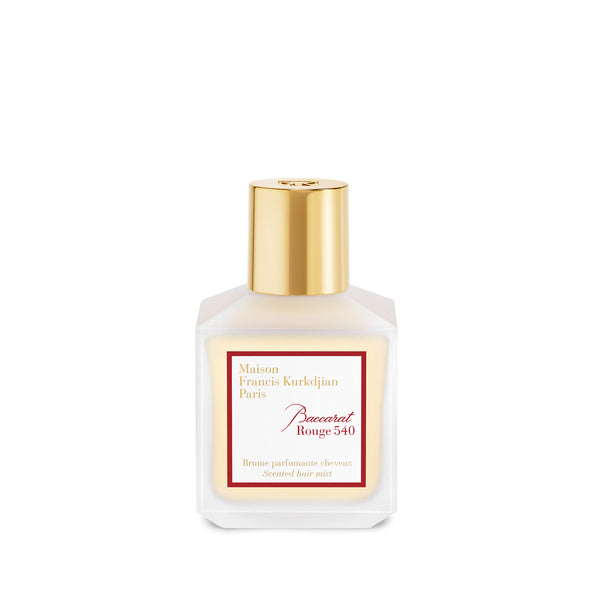 heaven scent Maison Francis Kurkdjian Baccarat Rouge 540 Scented hair mist