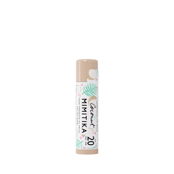 heaven scent Mimitika Sunscreen Lipbalm SPF 20 Coconut