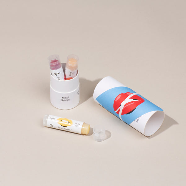 Heaven Scent Nykr Ibsen Trio: Nora Hedda & Fanny Lip Balms