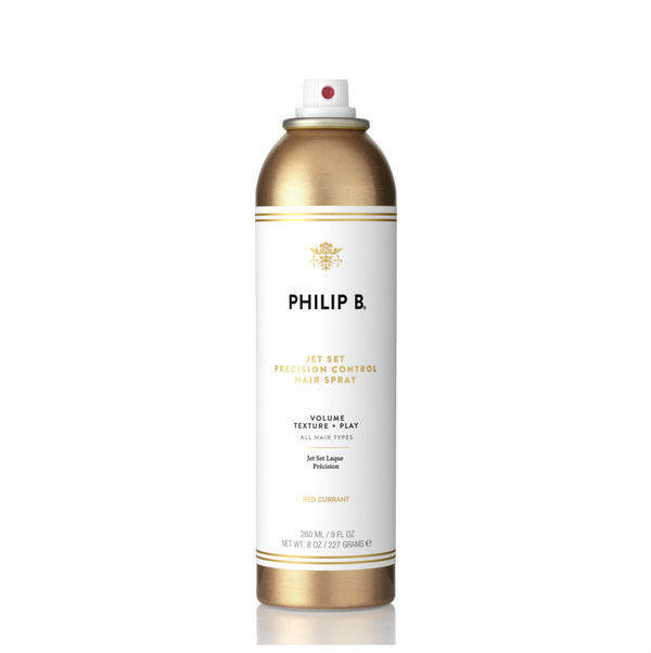 heaven scent Philip B Jet Set Precision Control Hair Spray