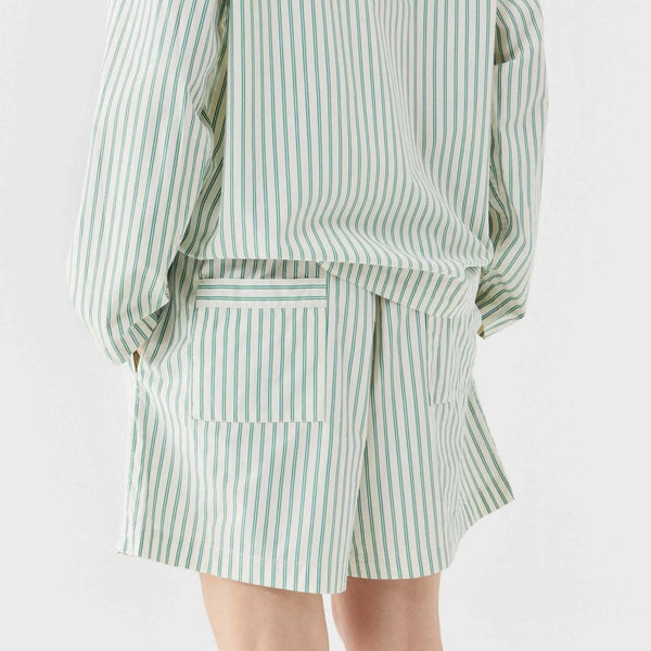 heaven scent Tekla Clover Stripes Poplin Pysjamas XS