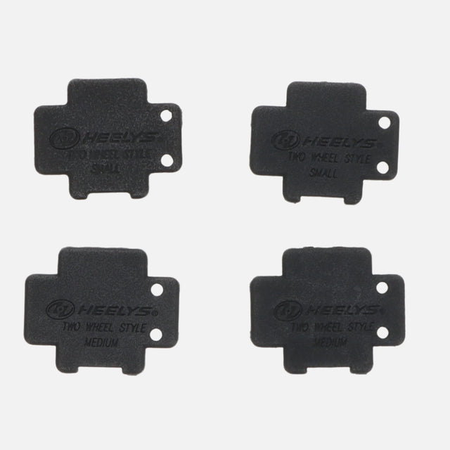 heelys 4-Pack Replacement X2 Plugs Accessories BLACK