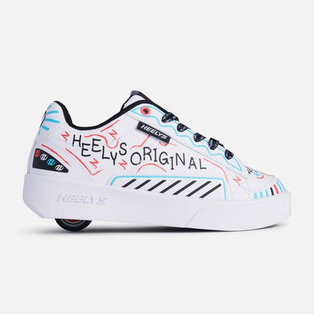 heelys Digilo Sale Item WHITE/BLUE/MULTI