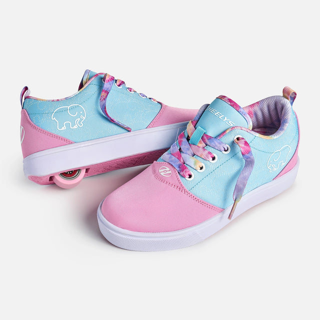 Heelys Ivory Ella Pro 20 Limited Edition BLUE/PINK