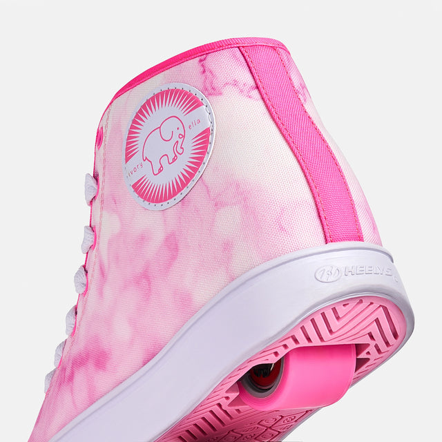 Heelys Ivory Ella Veloz Limited Edition PINK