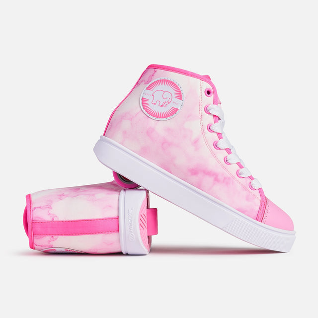 Heelys Ivory Ella Veloz Limited Edition PINK