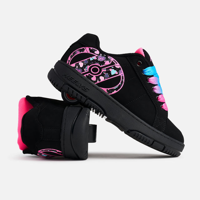 Heelys Kolect Shoes BLACK/PINK/MULTI