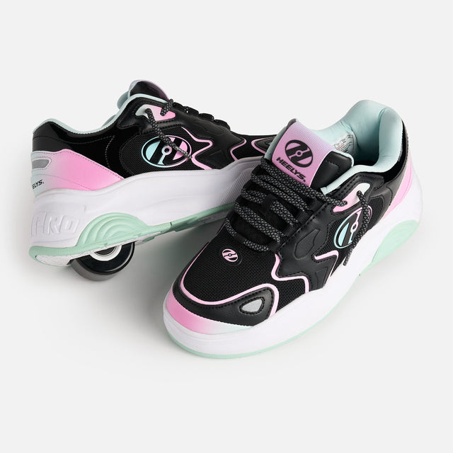 Heelys Mega Pro Sale Item BLACK/PINK/BLUE