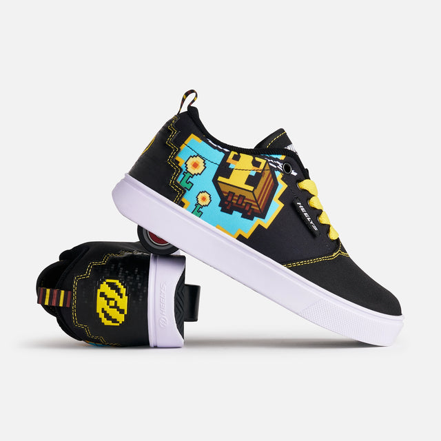 Heelys Minecraft Bee Pro 20 Sale Item BLACK/YELLOW