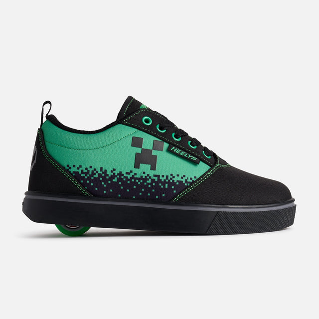 heelys Minecraft Creeper Pro 20 Shoes GREEN/BLACK