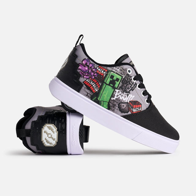 Heelys Minecraft Pro 20 Limited Edition BLACK/GREY