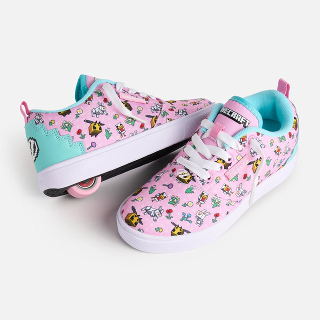 Heelys Minecraft Pro 20 Sale Item PINK/AQUA