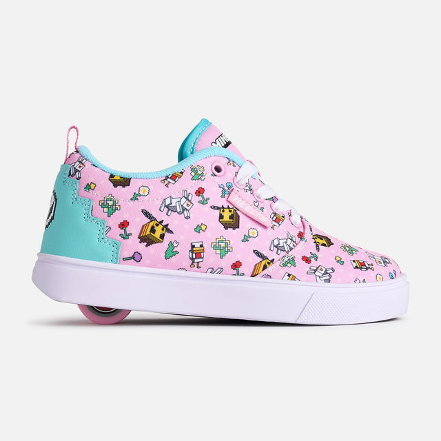 heelys Minecraft Pro 20 Sale Item PINK/AQUA