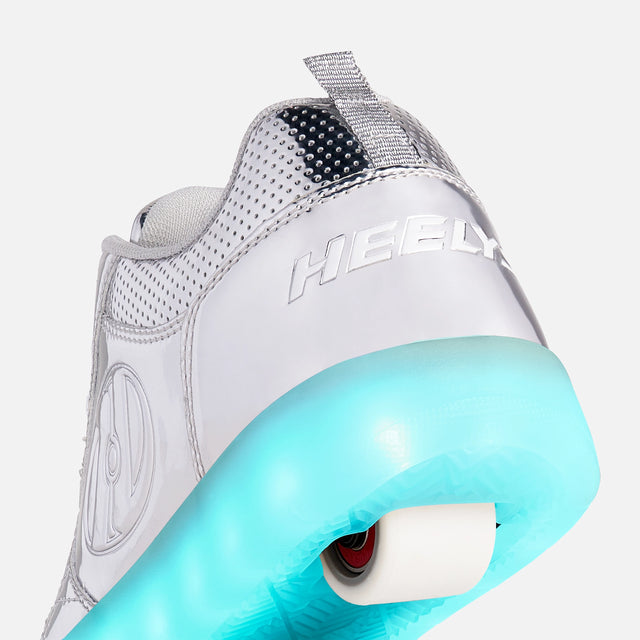 Heelys Premium 1 Lo Shoes SILVER CHROME