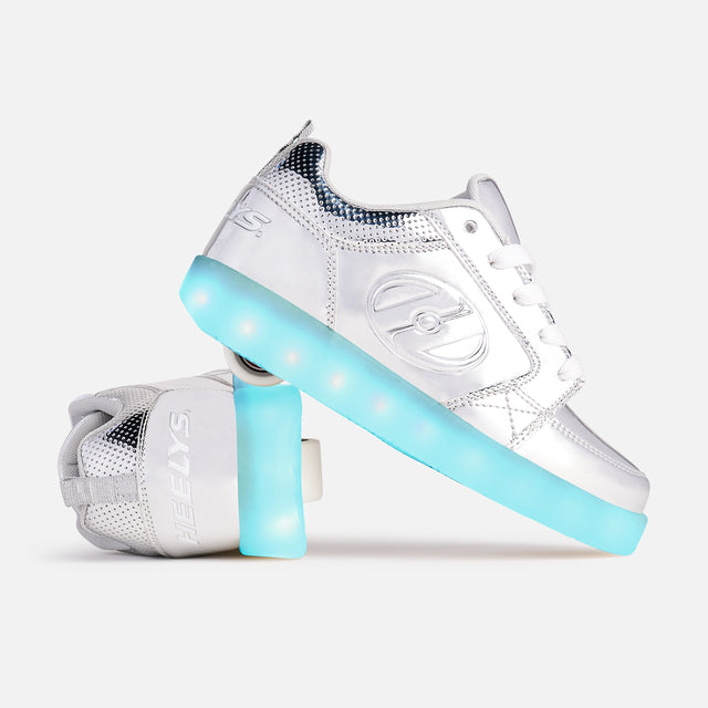 Heelys Premium 1 Lo Shoes SILVER CHROME