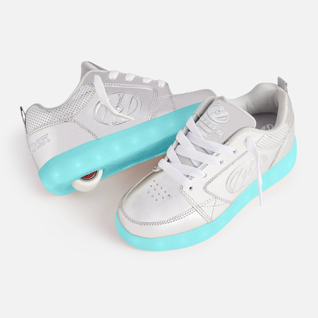 Heelys Premium 1 Lo Shoes SILVER CHROME