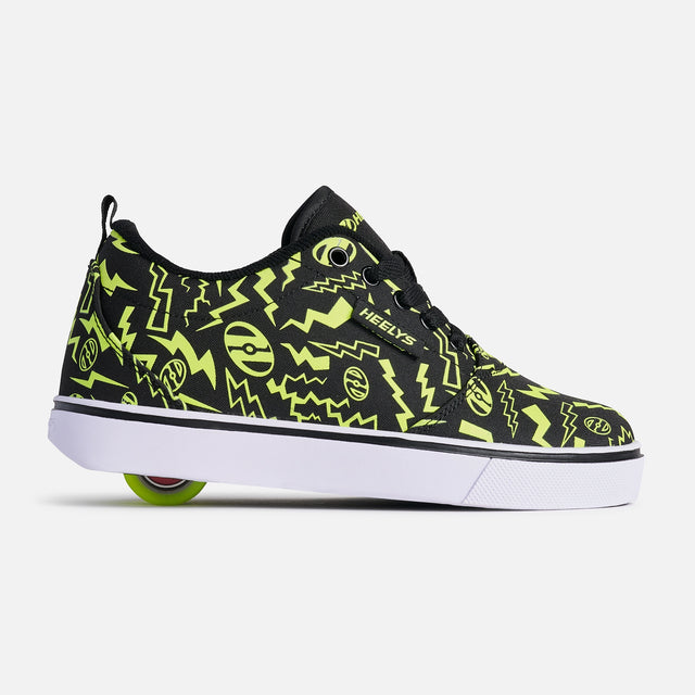 heelys Pro 20 Glow Shoes BLACK/LIME GREEN