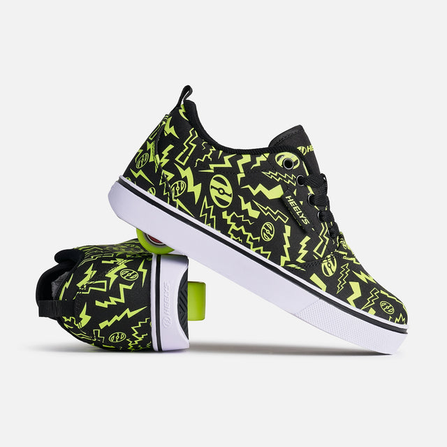 Heelys Pro 20 Glow Shoes BLACK/LIME GREEN