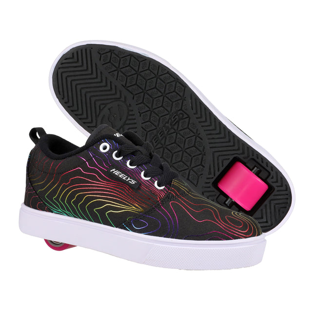 Heelys Pro 20 Prints Sale Item BLACK/RAINBOW PRINT
