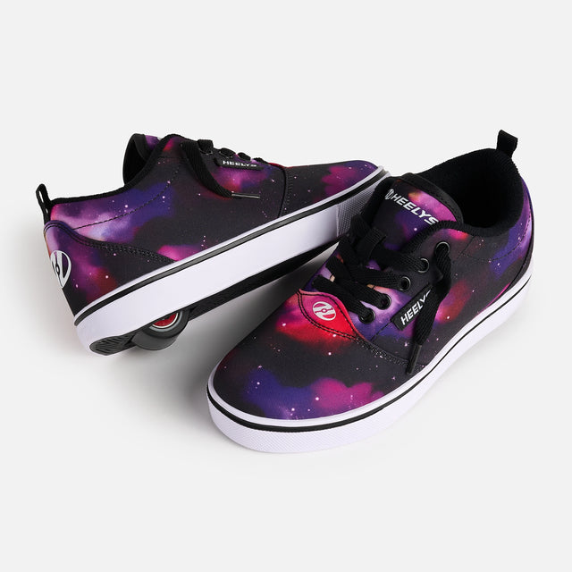 Heelys Pro 20 Prints Shoes BLACK/PURPLE/WHITE