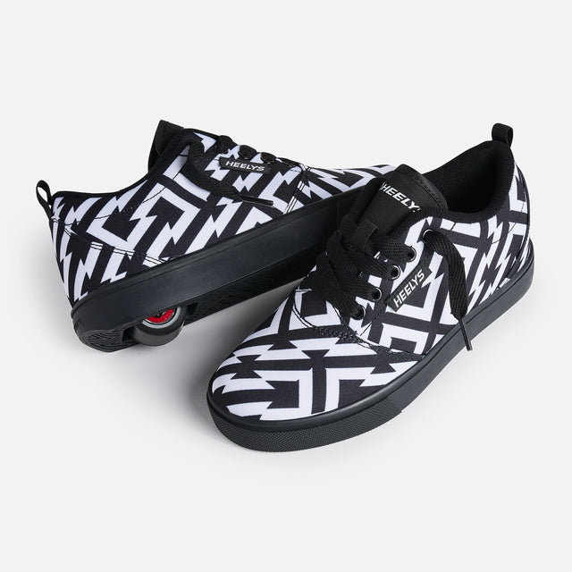 Heelys Pro 20 Prints Shoes BLACK/WHITE