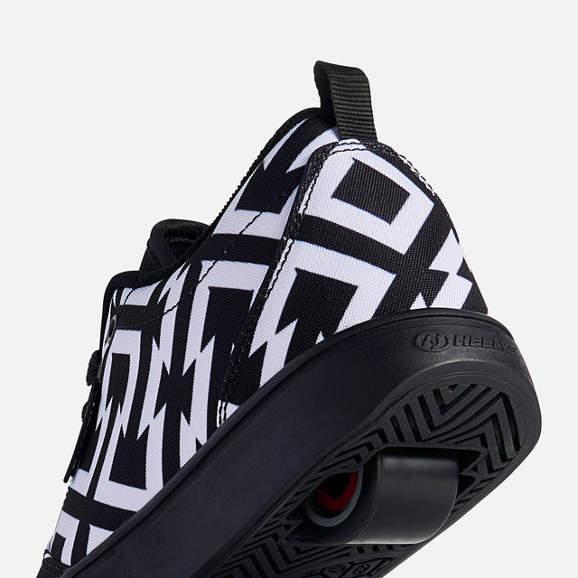 Heelys Pro 20 Prints Shoes BLACK/WHITE