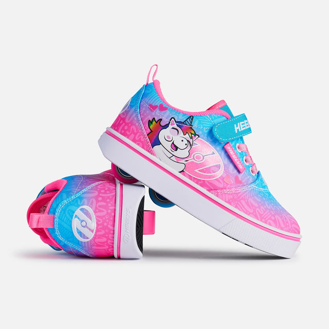Heelys Pro 20 X2 Shoes CYAN/PINK/WHITE