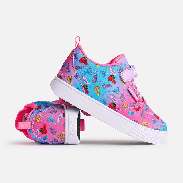 Heelys Pro 20 X2 Shoes PINK/BLUE/MULTI