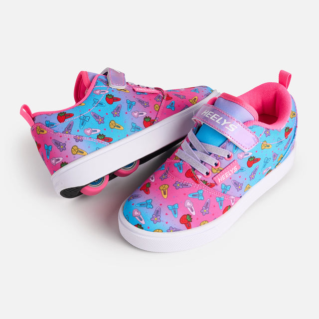 Heelys Pro 20 X2 Shoes PINK/BLUE/MULTI