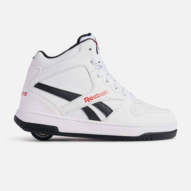 heelys Reebok Bb4500 Mid Sale Item WHITE/BLACK/RED
