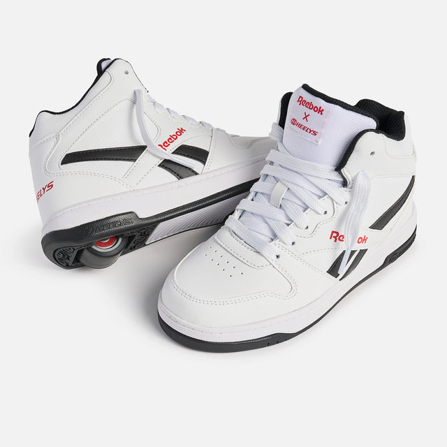 Heelys Reebok Bb4500 Mid Sale Item WHITE/BLACK/RED