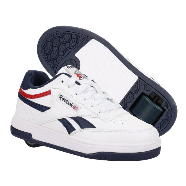 Heelys Reebok Club C Sale Item WHITE/NAVY/RED