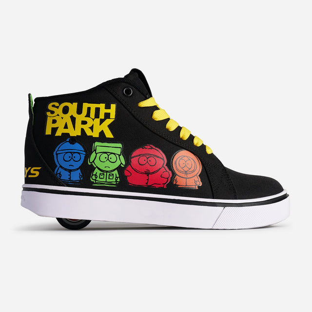 heelys South Park Racer Mid Sale Item BLACK/YELLOW